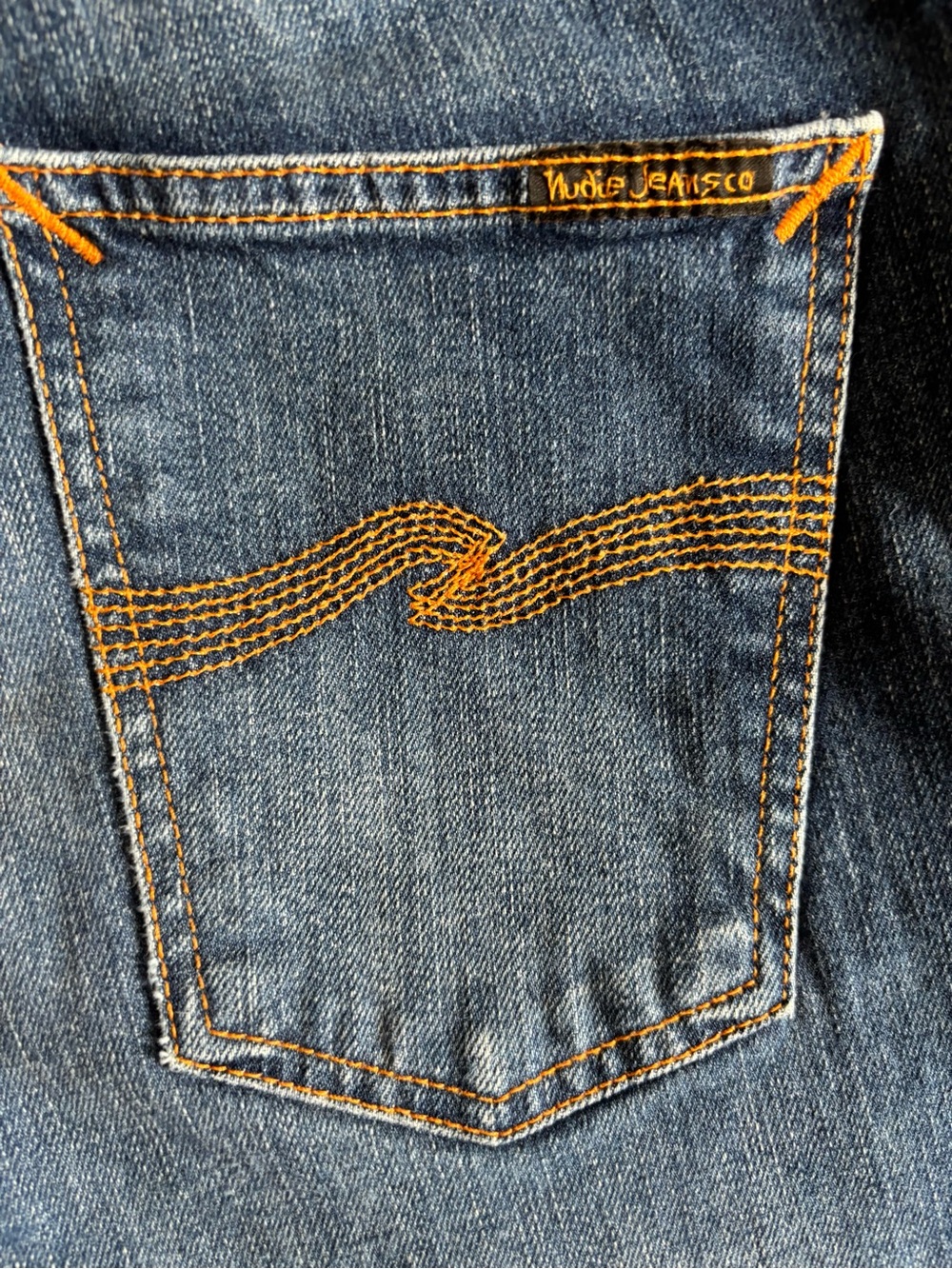 Nudie Jeans Lean Dean Blue Ridge Cotton Stretch Jeans W30 L32 - Picture 6 of 16